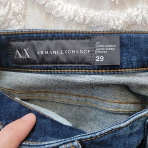 Armani exchange skinny jeans